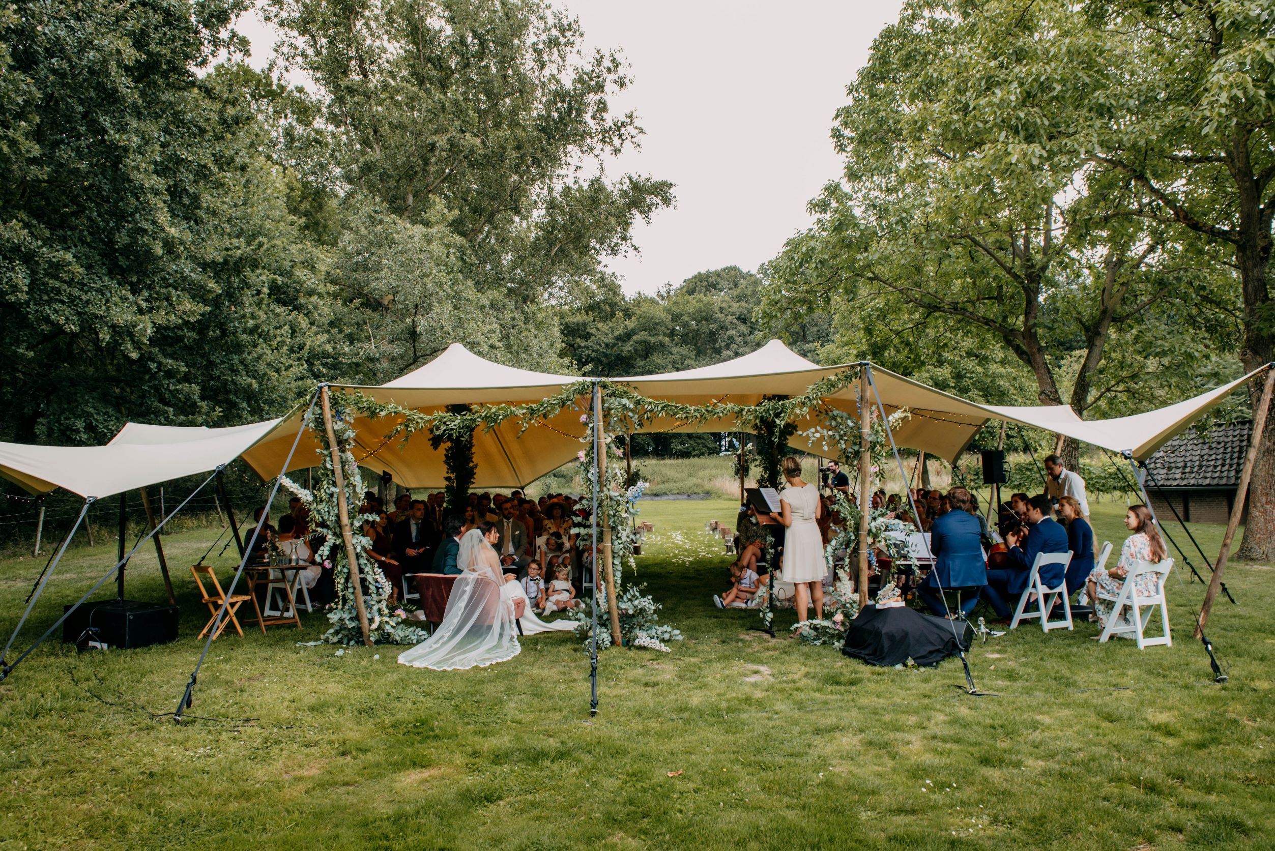 Stretchtent 6,5 x 10 m